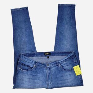 dkin Jeans Embroidered Pockets Blue Denim Plus 16W